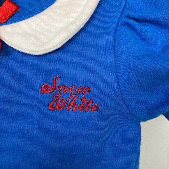 DISNEY Baby Snow White Costume Tutu Dress One Piece Bodysuit Baby Size 3 mos - Picture 4 of 11